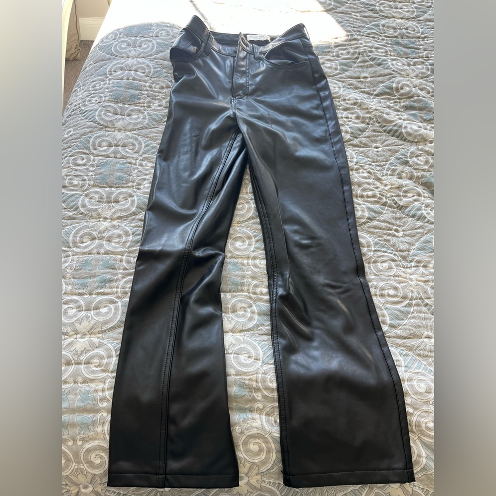Abercrombie leather pant